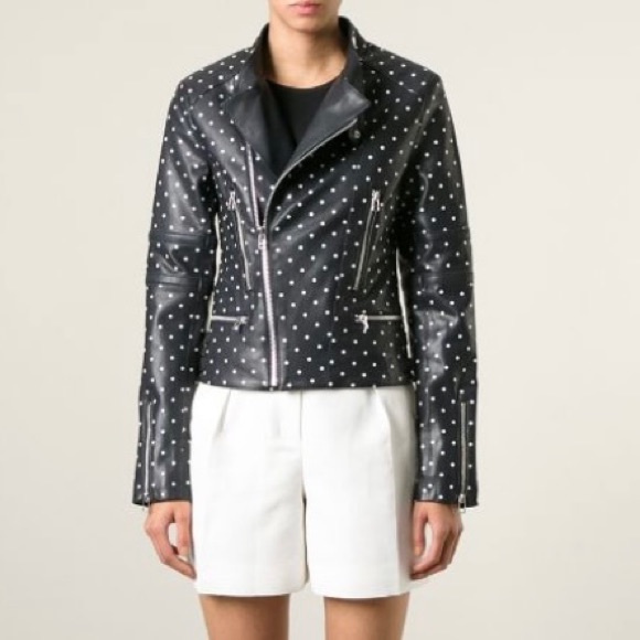 Each X Other polka dot leather jacket - Picture 8 of 15